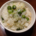 明日も晴れ's cooksnap of when they made 干し海老と枝豆の彩り炊き込みご飯♪.