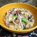ladyoscar's cooksnap of when they made お給料日前に♥もやしの彩りおかず60円.