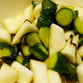 かたのさくら's cooksnap of when they made あと一品＊きゅうりと蕪のお漬け物.