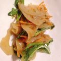 ＡＨＯ's cooksnap of when they made 蓮根のきんぴらサラダ.