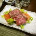 文蔵子's cooksnap of when they made 牛たたきの塩麹入り味噌漬け。.