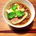 クックPF654W☆'s cooksnap of when they made 【簡単にお店の味】鴨南蛮そば.