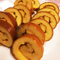 niikojya's cooksnap of when they made 卵焼き器で伊達巻(２個分).