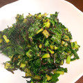 ステルトミチル's cooksnap of when they made ５分で一品☆大根菜とひじきのごま油炒め.