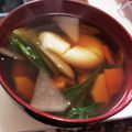 Achu0531♡'s cooksnap of when they made 熊本風☆お雑煮.