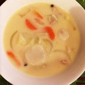 こひょ's cooksnap of when they made 旬のサトイモと大根の和風クリームシチュー.