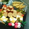 crystaI's cooksnap of when they made おせちに彩り紅白たまご.