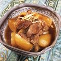 らべんだー♡'s cooksnap of when they made 牛スジ肉と大根の煮物.