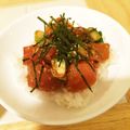 ♪NARUMI♪'s cooksnap of when they made 簡単！サーモンとアボカドののっけ丼.