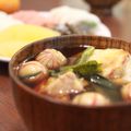 michacky's cooksnap of when they made 鶏肉とほうれん草のお雑煮☆麺つゆにも.