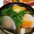 ◎ri76ma22◎'s cooksnap of when they made うどんスープで！揚げもちのお雑煮.