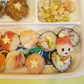 fuumie's cooksnap of when they made クリスマスに☆簡単かわいい手まり寿司.