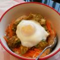 ゆみなっつ☆'s cooksnap of when they made アボカドのコチュたま丼.