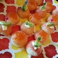 takakina's cooksnap of when they made コロコロパクパク✼手毬寿司.