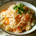 NAGANO久留米's cooksnap of when they made 簡単きのこ鶏肉炊き込みご飯♪炊飯器中華風.