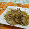 赤い電話's cooksnap of when they made 豚こまと玉ねぎの麺つゆ炒め.