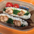 ぶ〜こ♡'s cooksnap of when they made 唐揚げマヨのおにぎらず.