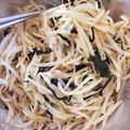 とかげ's cooksnap of when they made お腹のお掃除♪もやしわかめきゅうりナムル.