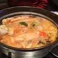 ナピト's cooksnap of when they made ムール貝の汁で蒸煮☆キムチ渡り蟹とゴーヤ.
