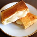 chiantiaki's cooksnap of when they made サクッとジューシー✿梨のポケットサンド✿.