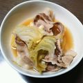 になぱぱ's cooksnap of when they made 豚バラキャベツの鍋.