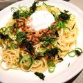 胃袋わっしょい's cooksnap of when they made 納豆パスタ.