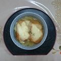 クックyosiwan's cooksnap of when they made あんにゃのオニオングラタンスープ♡.
