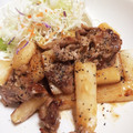 neko_teto's cooksnap of when they made 豚肉と長いものマヨネーズ炒め.