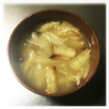 K0A9O0R8U♪'s cooksnap of when they made 秋♪里芋＆えのき、あげのほっこり味噌汁⭐.