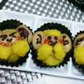 ぽちりゅう's cooksnap of when they made 見ざる言わざる聞かざる簡単栗きんとん♪.