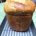 ラブ喜's cooksnap of when they made 金の食パン風.