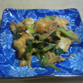 智子☆'s cooksnap of when they made 鶏ムネ肉とネギのオイスターソース炒め.