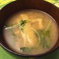 ぐーたらレシピ研究所's cooksnap of when they made 水菜と油揚げの味噌汁.