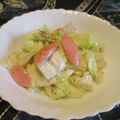 ジョングレ's cooksnap of when they made キャベツと魚ニソの炒め物.