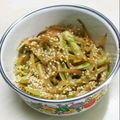 amjkao's cooksnap of when they made 節約・簡単！ブロッコリーの茎のゴマ炒め♪.