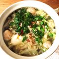caruga's cooksnap of when they made 塩ラーメン エスニック風.