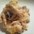 なにぬねにょろん's cooksnap of when they made 濃厚！酒粕+白みそ+チーズのパスタ.