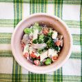 くま's cooksnap of when they made レンジで簡単♥ブロッコリーときのこサラダ.
