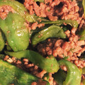 wato8282's cooksnap of when they made ピーマン大量消費☆豚そぼろ炒め.