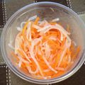 bellikky's cooksnap of when they made お正月のおせち☆紅白なます.
