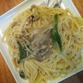 あやなや's cooksnap of when they made オイルサーディンのアジアンパスタ.