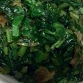 まることさるこ's cooksnap of when they made カブの葉でご飯のお供★しっとりふりかけ.