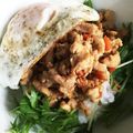 miya327's cooksnap of when they made 野菜たっぷりエスニック丼.