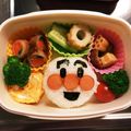 makaty's cooksnap of when they made キャラ弁♪アンパンマン♪.