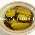 papikun's cooksnap of when they made お弁当や箸休めに☆さつまいもレモン煮☆.