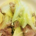 fumipekoe's cooksnap of when they made 豚こまと白菜の味噌バター煮.