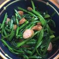 エリコフ's cooksnap of when they made ほうれん草&ウインナーのバターソテー.