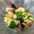 rumn's cooksnap of when they made 蛸ブツときゅうりの胡麻油合え.