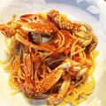マダムキュリー's cooksnap of when they made 渡り蟹の旨みがギュッ♪トマトソースパスタ.