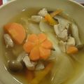 煌maman's cooksnap of when they made 人参の花型飾り切り.